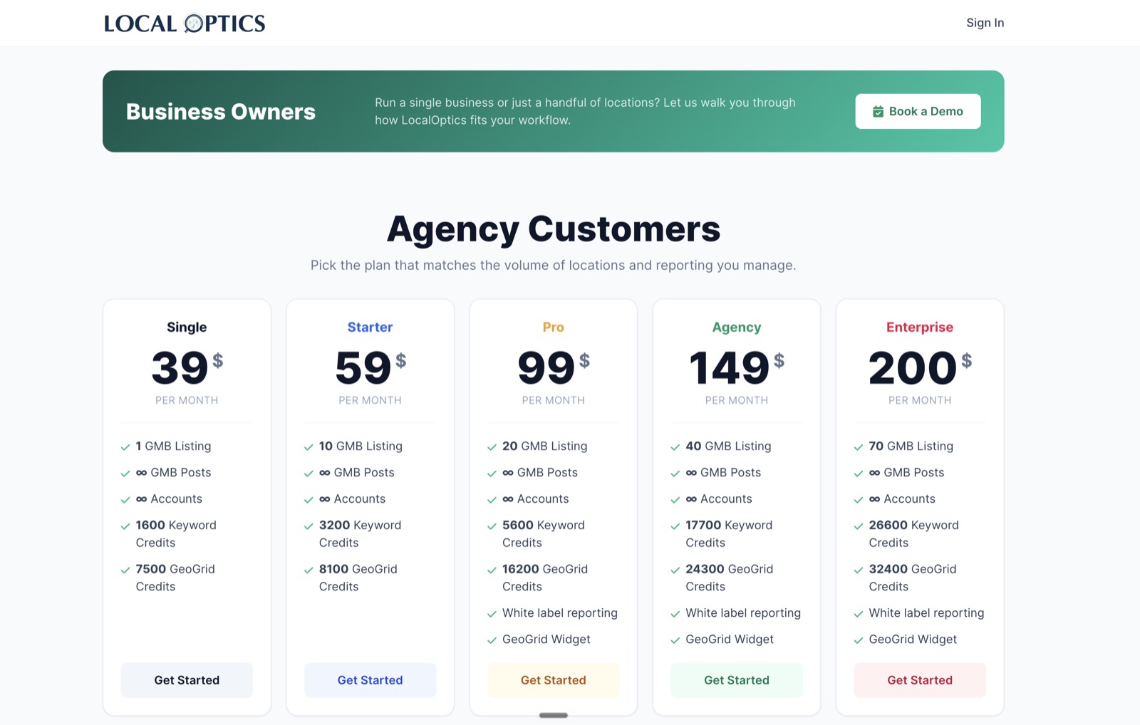 Local Viking dashboard screenshot