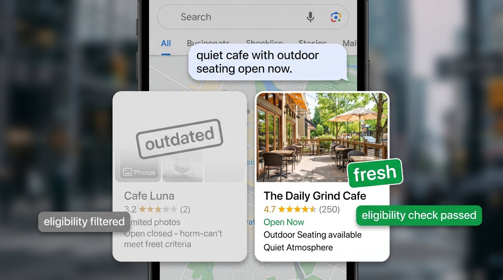 Google said the quiet part loud: outdated profiles are invisible to conversational queries